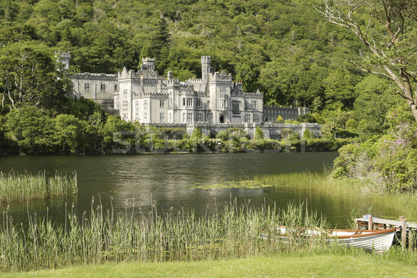 Irlandés castillo lago residencia nobleza Foto stock © searagen