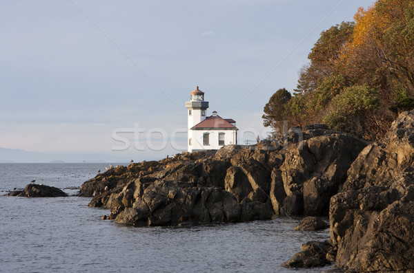 Lime Kiln Lighthouse Stock photo © searagen