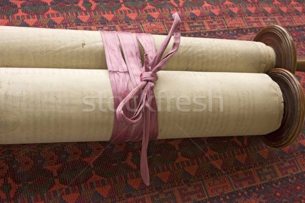 Torah Scroll With Ribbon Stock photo © searagen