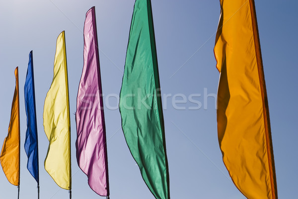 Banners In The Wind Stock photo © searagen