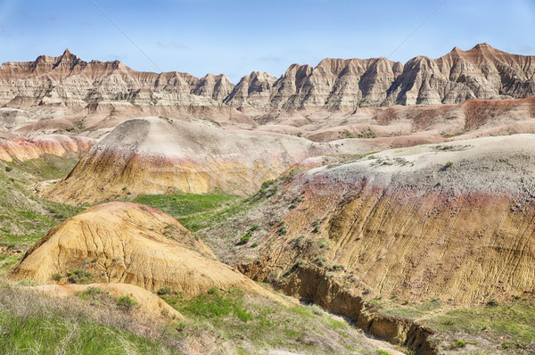 South Dakota Badlands Landscape Stock photo © searagen