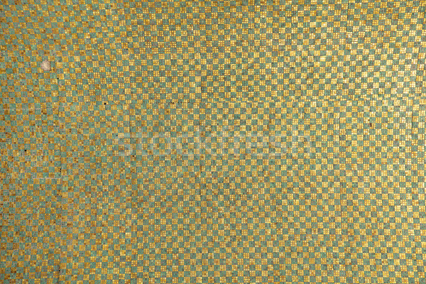 Green And Gold Tile Pattern Stock photo © searagen