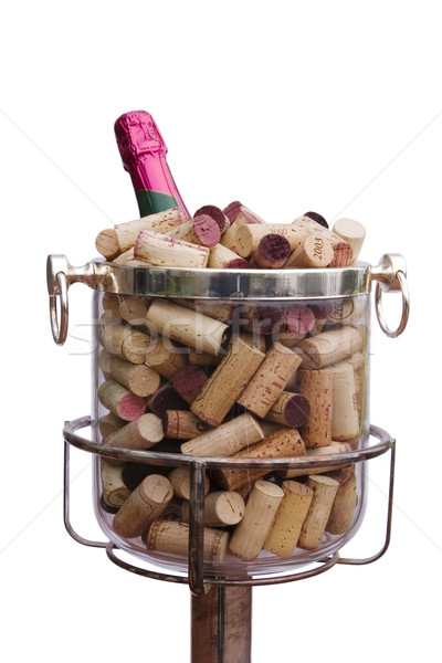 Champagne With Corks Stock photo © searagen
