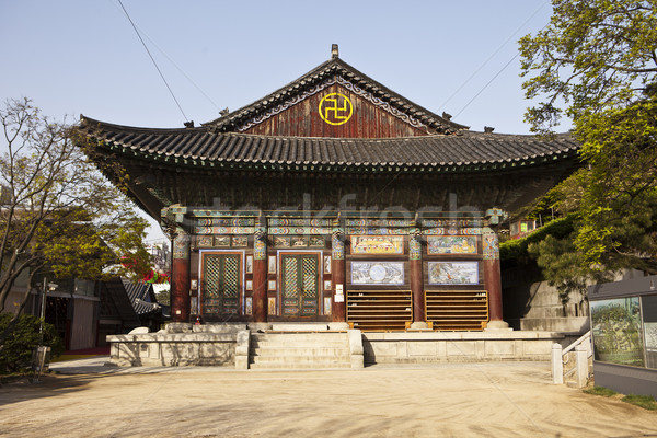 Stock photo:  Buddhist Temple In Seoul