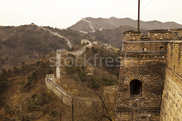 Great Wall of China at Mutianyu Stock photo © searagen