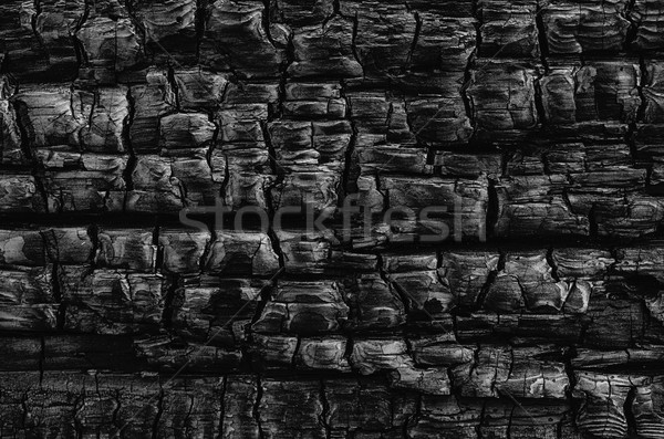 Foto stock: Madeira · naturalismo · abstrato · padrão · fogo · preto · e · branco