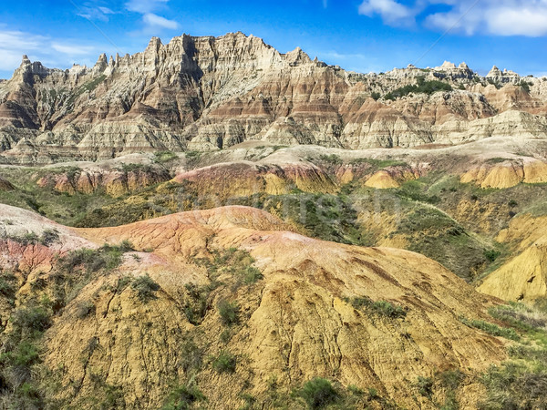 Mountains In The Badlands Stock photo © searagen