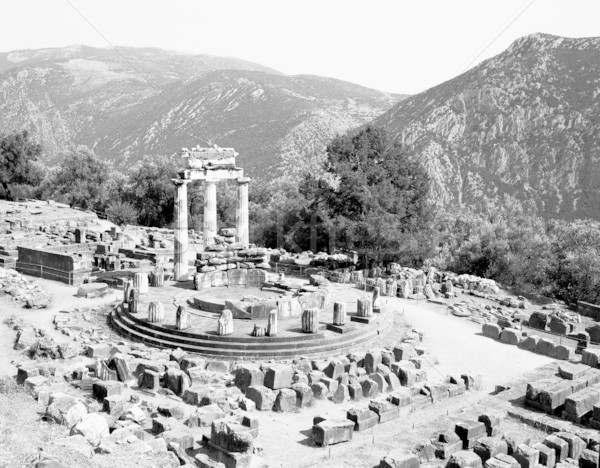 Sanctuary of Athena at Delphi Stock photo © searagen