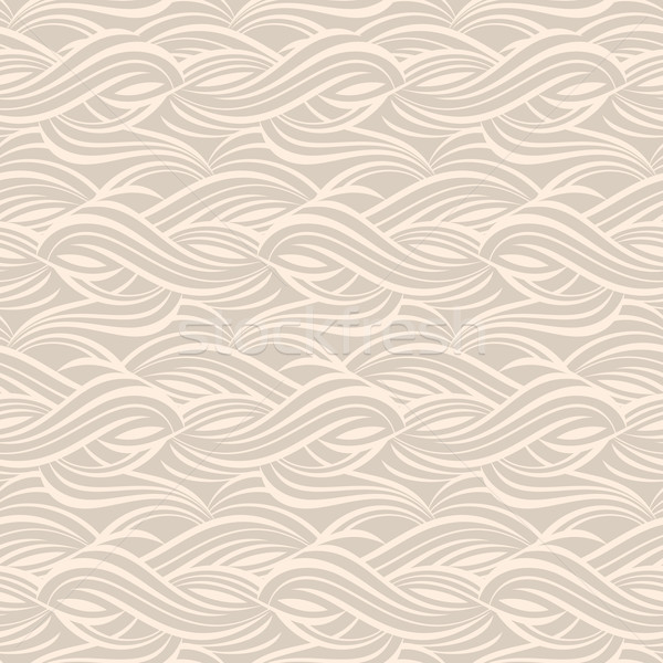 装飾的な 抽象的な 波 花 ファブリック ストックフォト © SelenaMay