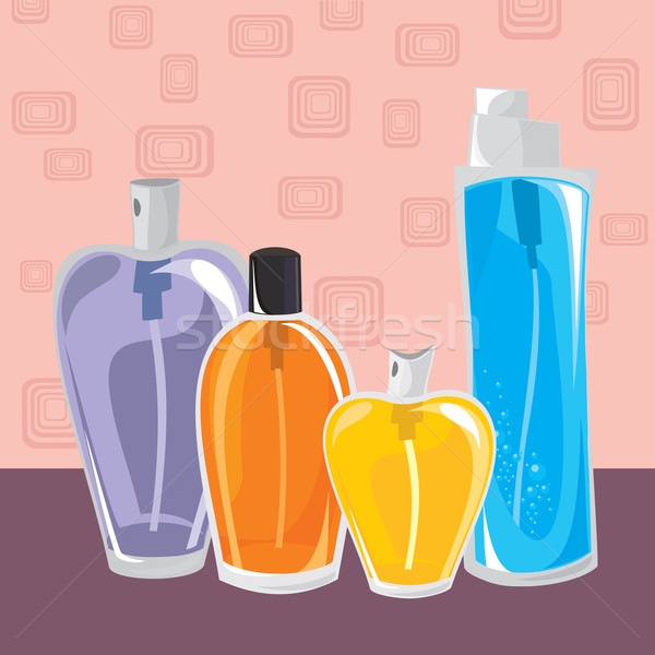 collection of different perfumes Stock photo © SelenaMay