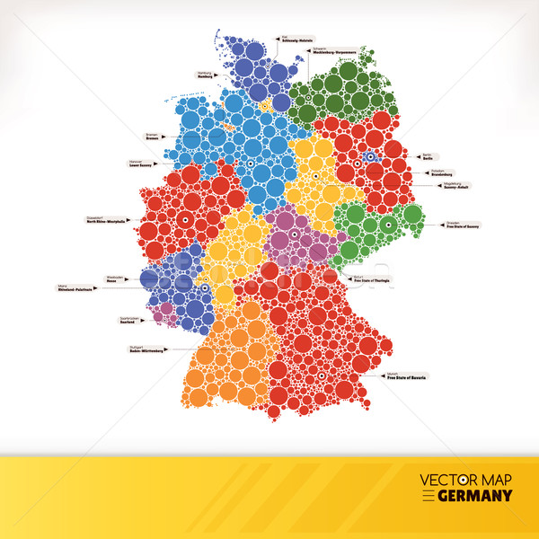 地図 ドイツ 抽象的な ホーム ウェブ フラグ ストックフォト © SelenaMay