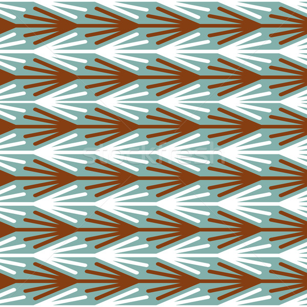 シームレス 幾何学的な カラフル パターン 繊維 ストックフォト © SelenaMay