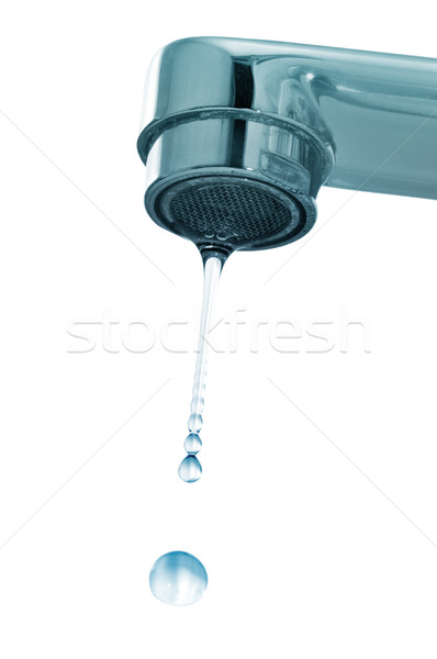 drops and faucet Stock photo © Serg64