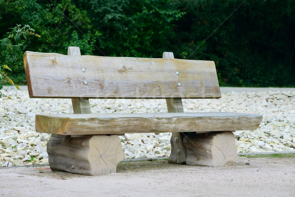 wooden bench in park      Stock photo © Serg64