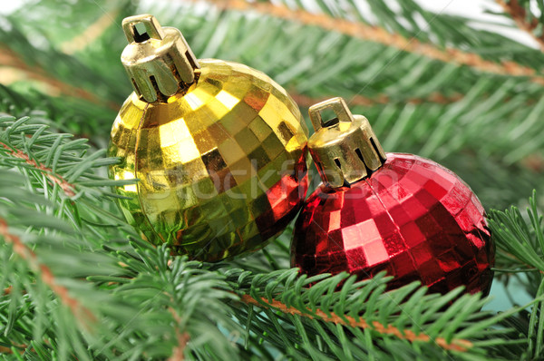 Christmas-tree decorations Stock photo © Serg64