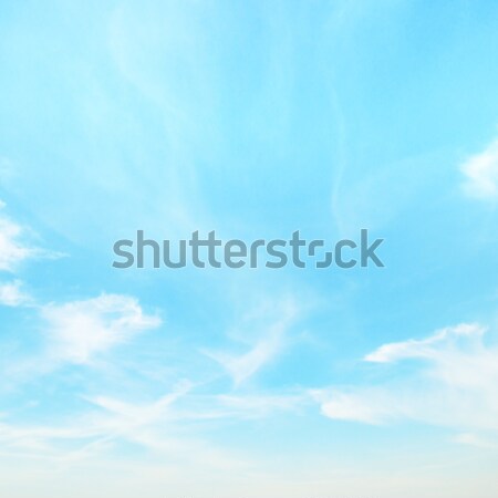 ストックフォト: 光 · 雲 · 空 · 青空 · 天 · 春