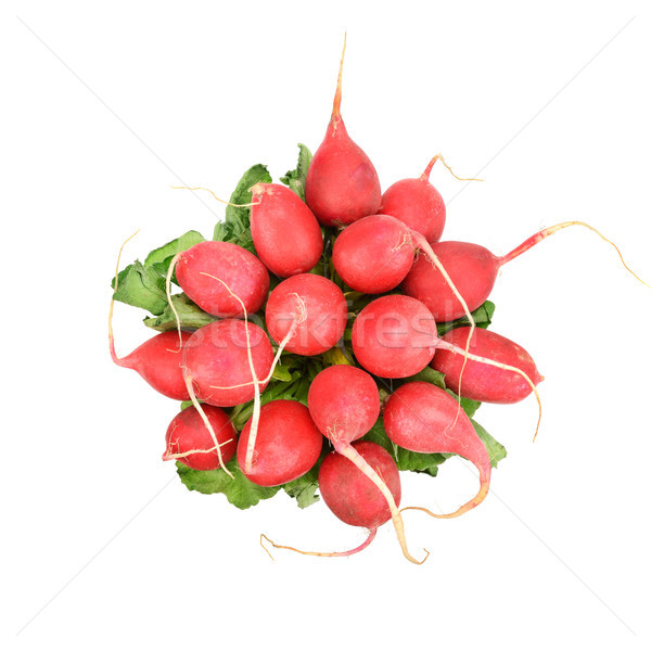 красный редис изолированный белый продовольствие здоровья Сток-фото © serg64