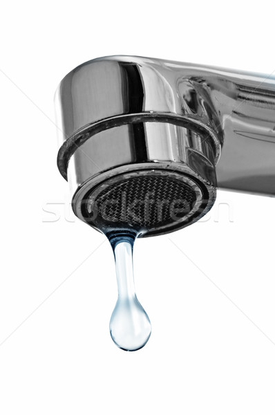 drops and faucet Stock photo © Serg64