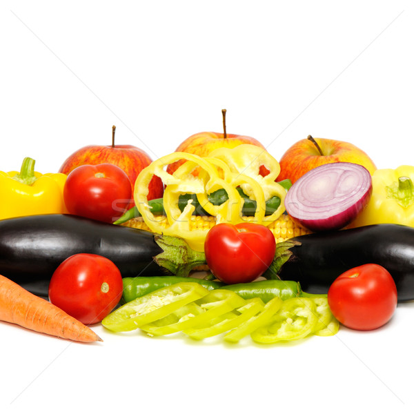 collection fruits and vegetables Stock photo © Serg64