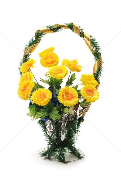 Artificial flowers Stock photo © Serg64