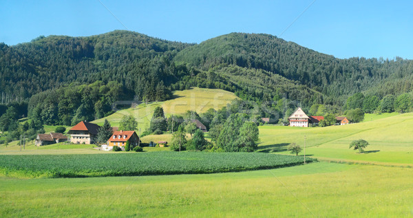 Stock photo: House in the mountains