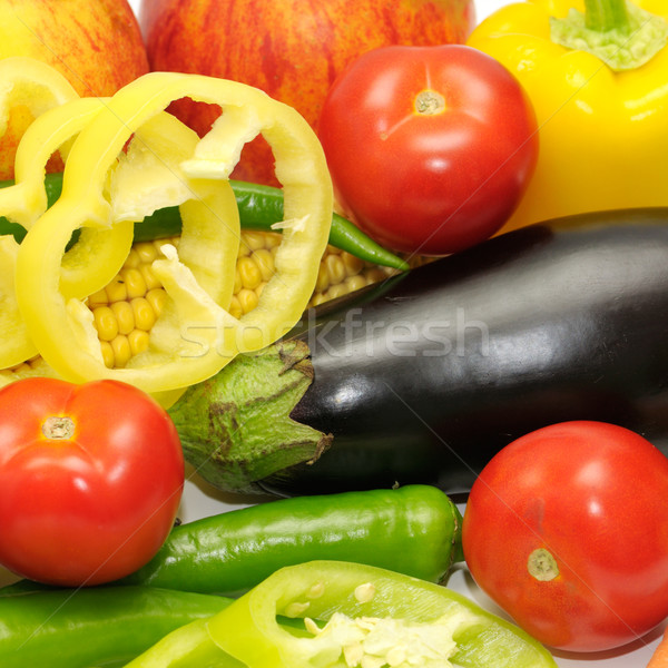 collection fruits and vegetables Stock photo © Serg64