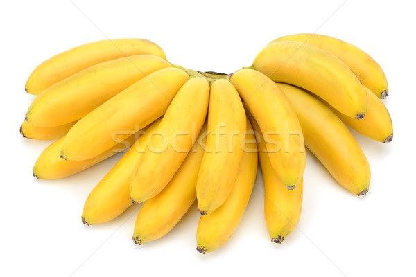 Bananes isolé blanche été fruits banane [[stock_photo]] © serg64