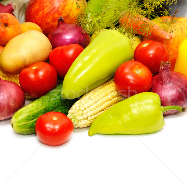 collection fruits and vegetables Stock photo © Serg64