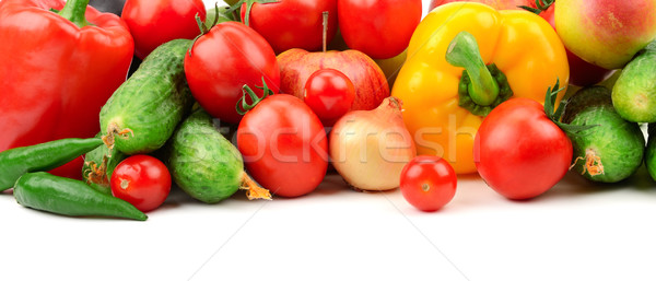 collection fresh fruits and vegetables Stock photo © Serg64