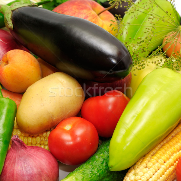 collection fruits and vegetables Stock photo © Serg64