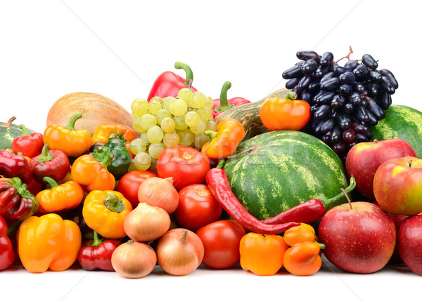 Collection fruit and vegetables Stock photo © Serg64