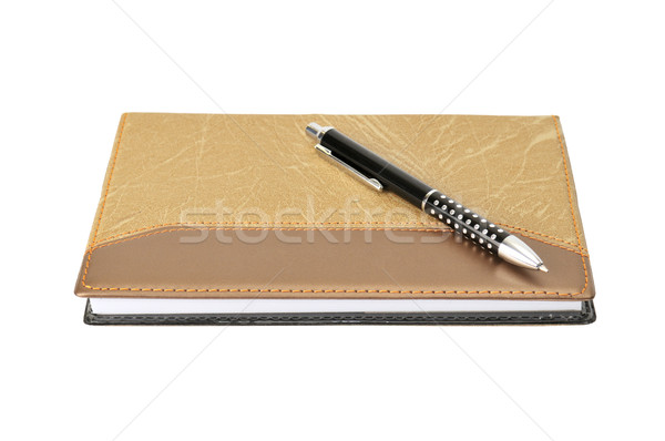 Notebook and pen Stock photo © Serg64