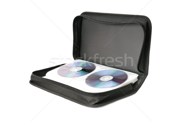 Stock photo: Bag for digital disks