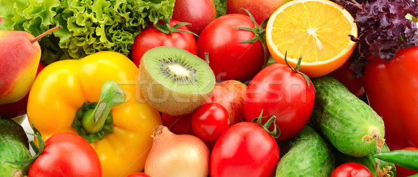 Stock photo: fruits and vegetables 