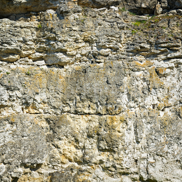 Geological section of sedimentary rocks. Stock photo © serg64