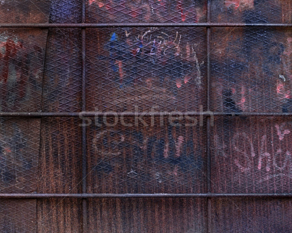 Grunge metal wall background or texture Stock photo © serge001