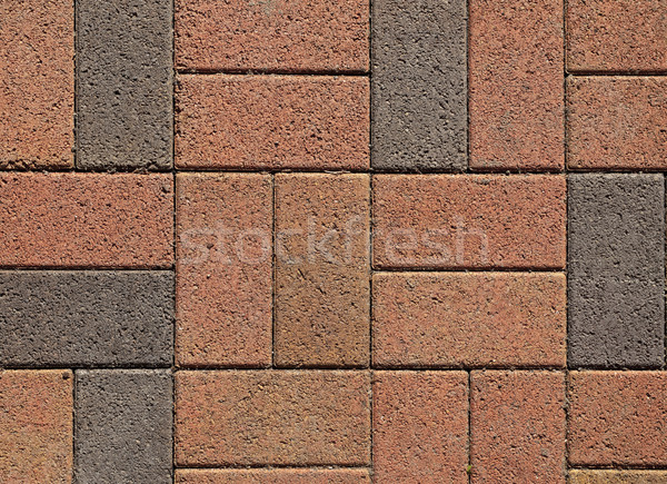 Pink ang grey block paving Stock photo © serge001
