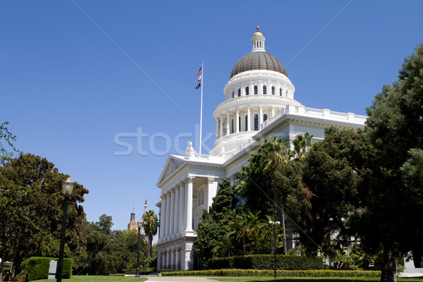California flagi Błękitne niebo niebieski podróży struktury Zdjęcia stock © sframe