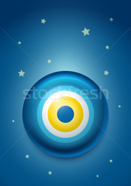 Kwaad oog turks amulet ogen Blauw Stockfoto © sgursozlu