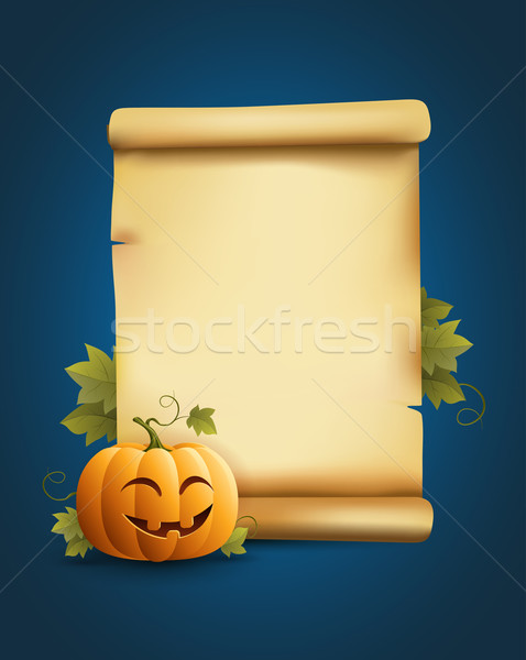 Happy Pumpkin banner Stock photo © sgursozlu
