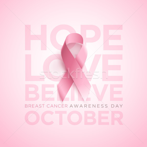 Breast Cancer Awareness Ribbon Stock photo © sgursozlu