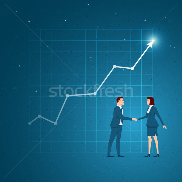 Business concept vector illustration Stock photo © sgursozlu