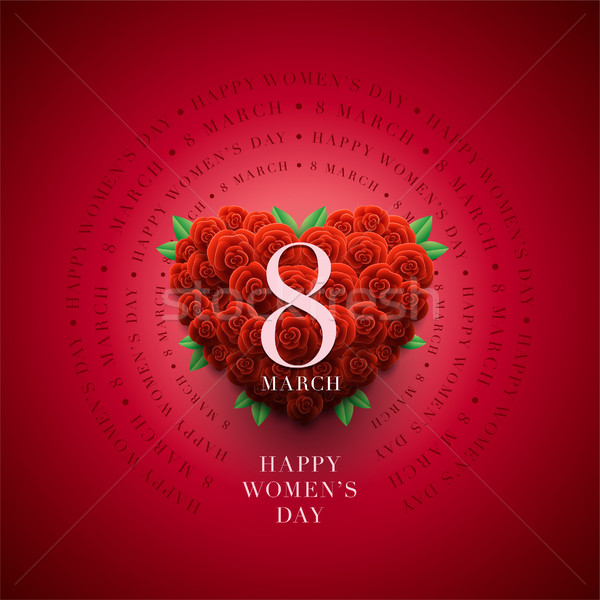 Womens Day Card Stock photo © sgursozlu