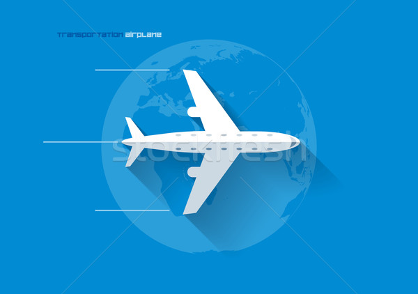 Stock photo: Transportation Concept - Airplane