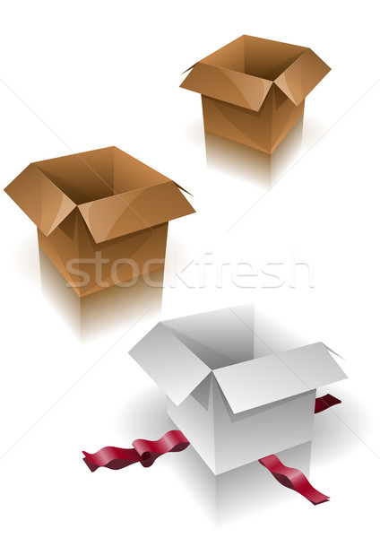 Boxes Stock photo © sgursozlu