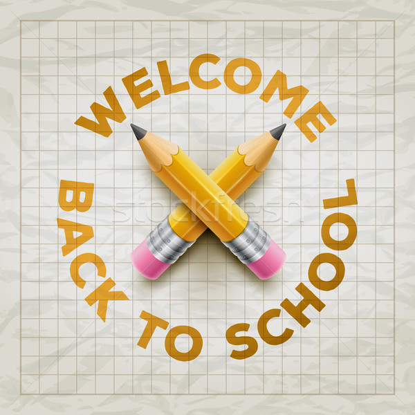 Welcome Back to School Stock photo © sgursozlu