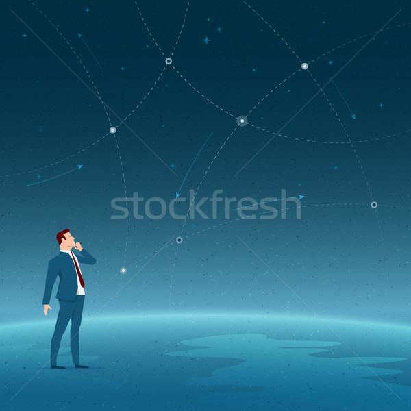ビジネス グローバル ネットワーク 接続 ウェブ 要素 ストックフォト © sgursozlu