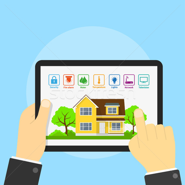 smart home concept Stock photo © shai_halud