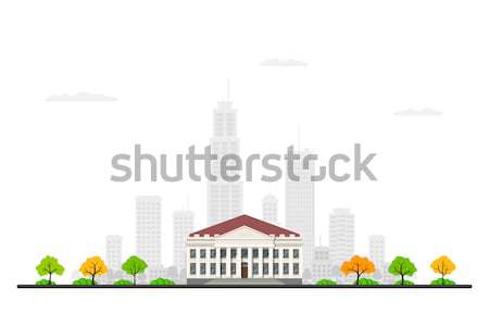 Picture of a bank building Stock photo © shai_halud