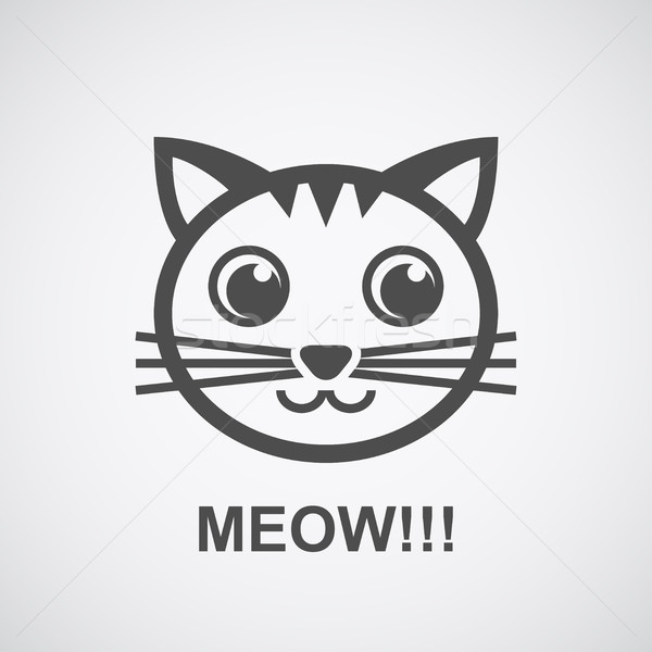 5,071 Free vector icons of cat  Cat logo design, Animal line drawings, Cat  vector
